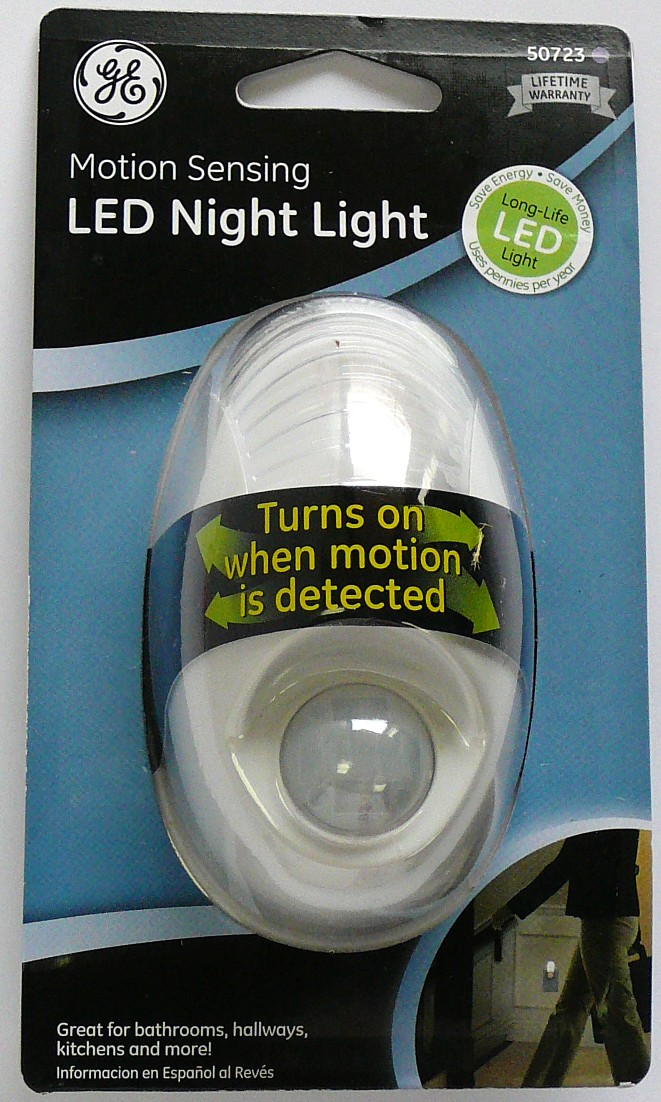 ge led night light with motion sensor